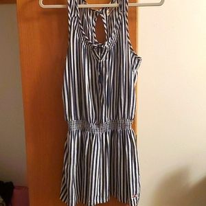 Hollister- Striped Romper